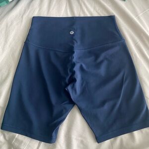 Lululemon Align Biker Short size 8 True Navy